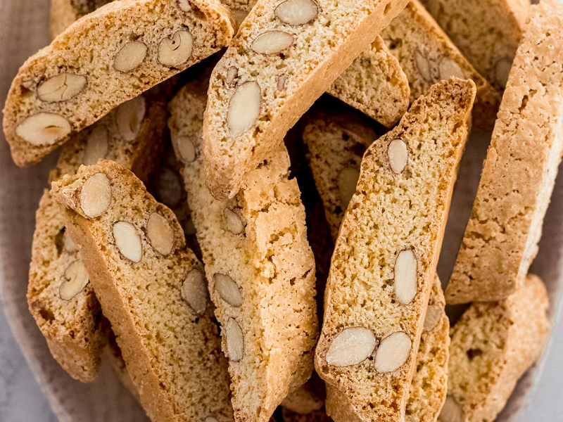 Almond Biscotti - The Cookie Jar Co.