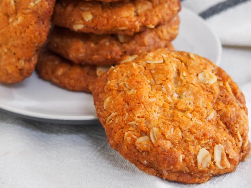 Homemade Anzac Biscuits - The Cookie Jar Co.