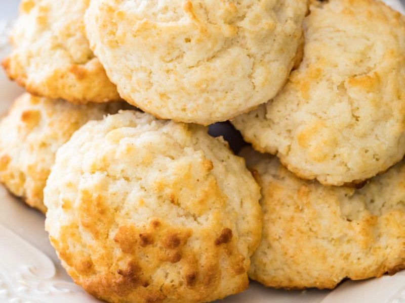Homemade Drop Biscuits - The Cookie Jar Co.